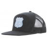 Trucker - mod. 4154:Grafitowy, Poliester, Grafitowy
